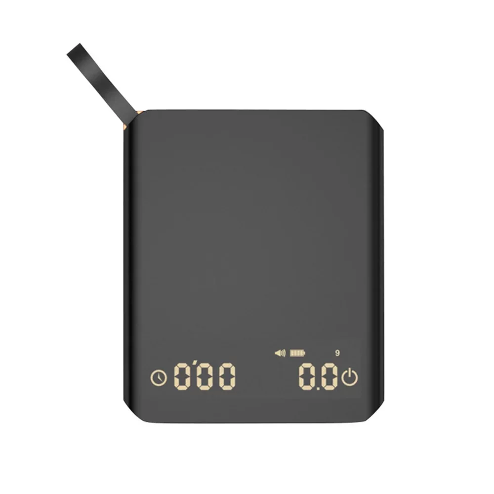 Scale Drip Timer - เครื่องชั่งกาแฟดิจิตอลพร้อมตัวจับเวลา2กก./0.1ก. ความแม่นยำสูงเทลงบนหยดเครื่องชั่งเอสเปรสโซ่เครื่องชั่งอาหารไปรษณีย์ห้องครัวแบบอิเล็กทรอนิกส์