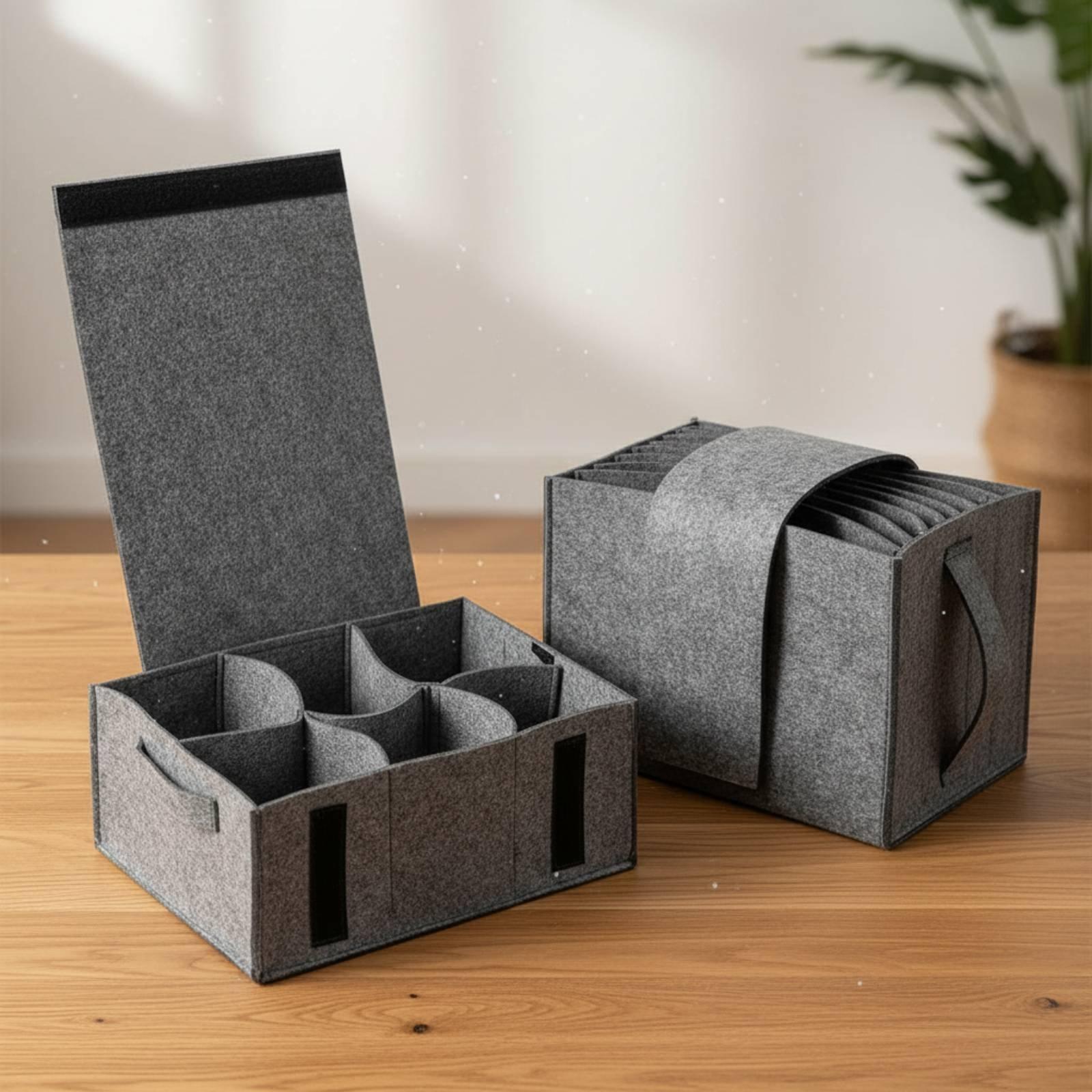 Coffee Equipment Usa - กระเป๋าเก็บของอเนกประสงค์แบบผ้าสักหลาดสำหรับใช้ในบ้าน กระเป๋าใส่อุปกรณ์บนโต๊ะอาหารแบบพกพา อุปกรณ์ครัวสำหรับตั้งแคมป์ สำหรับจัดเก็บอุปกรณ์กลางแจ้ง